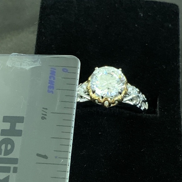 VANNA K (TM) FOR BELLA LUCE (R) PLATINEVE (TM) AND ETERNO (TM) YELLOW RiNG - Picture 14 of 15